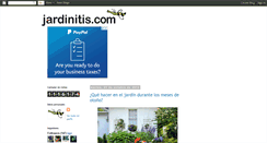 Desktop Screenshot of blog.jardinitis.com